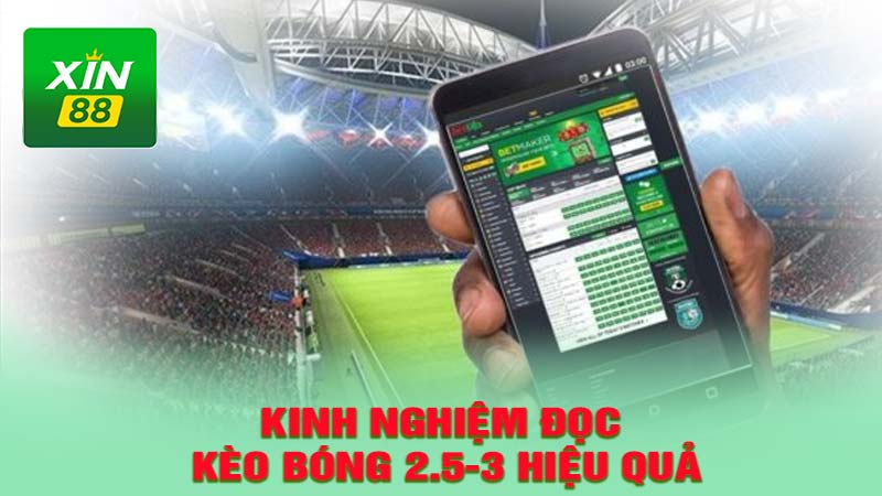 Kinh nghiệm soi kèo bóng 2.5-3